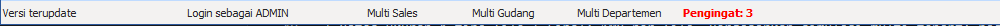 Panel Pengingat pada bilah status Feat